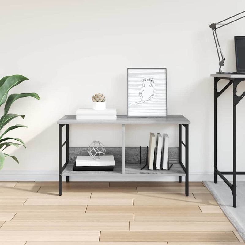 vidaXL Könyvespolc Szürke Sonoma 82 x 32 x 47 cm Faanyag