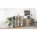 vidaXL Könyvespolc Sonoma tölgy 102 x 32 x 104,5 cm Faanyag