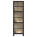 vidaXL Könyvespolc Sonoma tölgy 102 x 32 x 104,5 cm Faanyag