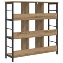 vidaXL Könyvespolc Artisan tölgy 102 x 32 x 104,5 cm Faanyag
