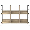 vidaXL Könyvespolc Sonoma tölgy 102 x 32 x 72,5 cm Faanyag