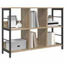 vidaXL Könyvespolc Sonoma tölgy 102 x 32 x 72,5 cm Faanyag