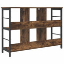 vidaXL Könyvespolc Füstölt tölgy 102 x 32 x 72,5 cm Faanyag
