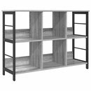 vidaXL Könyvespolc Szürke Sonoma 102 x 32 x 72,5 cm Faanyag