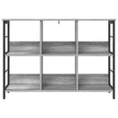 vidaXL Könyvespolc Szürke Sonoma 102 x 32 x 72,5 cm Faanyag