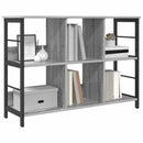 vidaXL Könyvespolc Szürke Sonoma 102 x 32 x 72,5 cm Faanyag