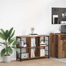 vidaXL Könyvespolc Öreg fa 102 x 32 x 72,5 cm Faanyag