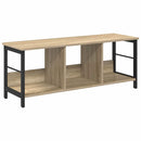 vidaXL Könyvespolc Sonoma tölgy 102 x 32 x 40,5 cm Faanyag