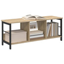 vidaXL Könyvespolc Sonoma tölgy 102 x 32 x 40,5 cm Faanyag