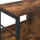 vidaXL Könyvespolc Füstölt tölgy 102 x 32 x 40,5 cm Faanyag