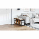 vidaXL Könyvespolc Füstölt tölgy 102 x 32 x 40,5 cm Faanyag