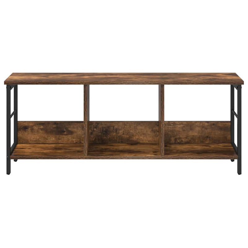 vidaXL Könyvespolc Füstölt tölgy 102 x 32 x 40,5 cm Faanyag