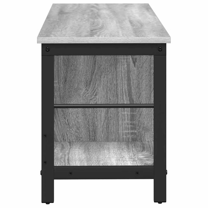 vidaXL Könyvespolc Szürke Sonoma 102 x 32 x 40,5 cm Faanyag