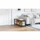 vidaXL Könyvespolc Öreg fa 102 x 32 x 40,5 cm Faanyag