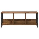 vidaXL Könyvespolc Öreg fa 102 x 32 x 40,5 cm Faanyag