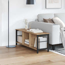 vidaXL Könyvespolc Artisan tölgy 102 x 32 x 40,5 cm Faanyag