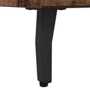 vidaXL Éjjeliszekrény fiókkal 2 pcs Öreg fa 40 x 35 x 47,5 cm Faanyag