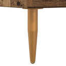 vidaXL Éjjeli asztal fiókkal 2 pcs Régi fa 40 x 35 x 47.5 cm Faanyag