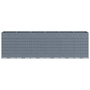 vidaXL Gurulós kuka tároló 6 kukához Világosszürke