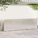 vidaXL Gurulós kuka tároló 3 kukához Ezüst 340 x 77.5 x 115.5 cm