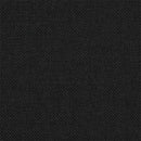 vidaXL Kárpitozott fejtámla Természetes és fekete 100 cm Tömör fenyőfa