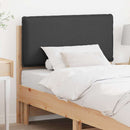 vidaXL Kárpitozott fejtámla Természetes és sötétszürke 90 cm