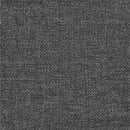 vidaXL Kárpitozott fejtámla Fehér és világosszürke 90 cm Tömör fenyőfa