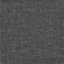 vidaXL Kárpitozott fejtámla Barna és sötétszürke 200 cm Tömör fenyőfa