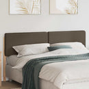 vidaXL Kárpitozott fejtámla Barna és taupe 180 cm Tömör fenyőfa