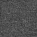 vidaXL Kárpitozott fejtámla Barna és sötétszürke 135 cm Tömör fenyőfa