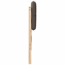vidaXL Kárpitozott fejtámla Barna és taupe 75 cm Tömör fenyőfa