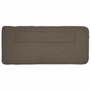 vidaXL Kárpitozott fejtámla Barna és taupe 150 cm Tömör fenyőfa