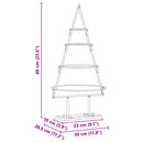 vidaXL Fém karácsonyfa állvánnyal Arany 60 cm Porszórt Acél