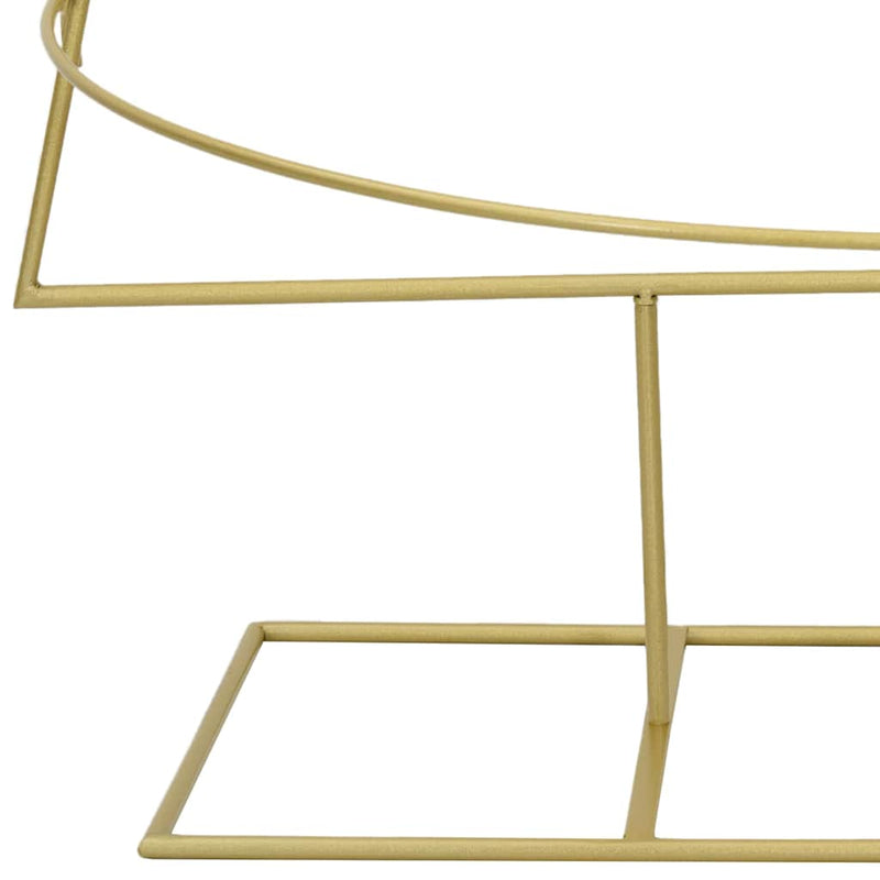 vidaXL Fém karácsonyfa állvánnyal Arany 180 cm Porszórt Acél