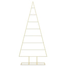 vidaXL Fém karácsonyfa állvánnyal Arany 180 cm Porszórt Acél