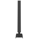 vidaXL Fém karácsonyfa állvánnyal Fekete 60 cm Acél