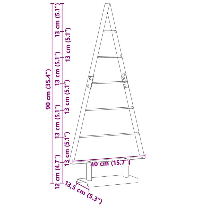 vidaXL Fém karácsonyfa állvánnyal Fekete 90 cm Acél