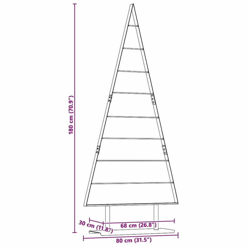 vidaXL Fém karácsonyfa állvánnyal Fekete 180 cm Acél