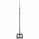 vidaXL Fém karácsonyfa állvánnyal Fekete 60 cm Acél
