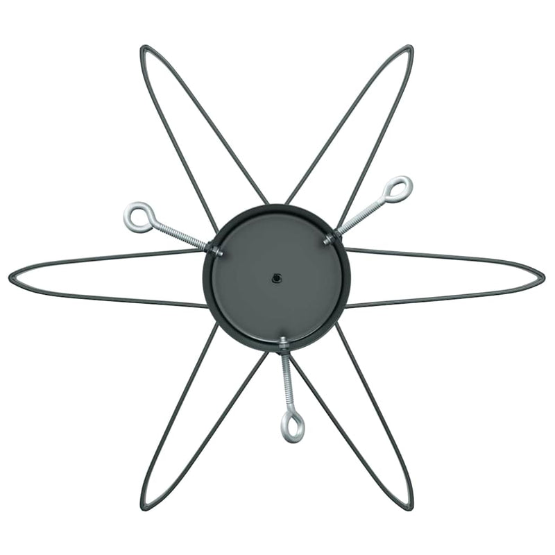 vidaXL Karácsonyfatalp 1.73 víztartállyal Zöld 49 x 49 x 15,5 cm Acél