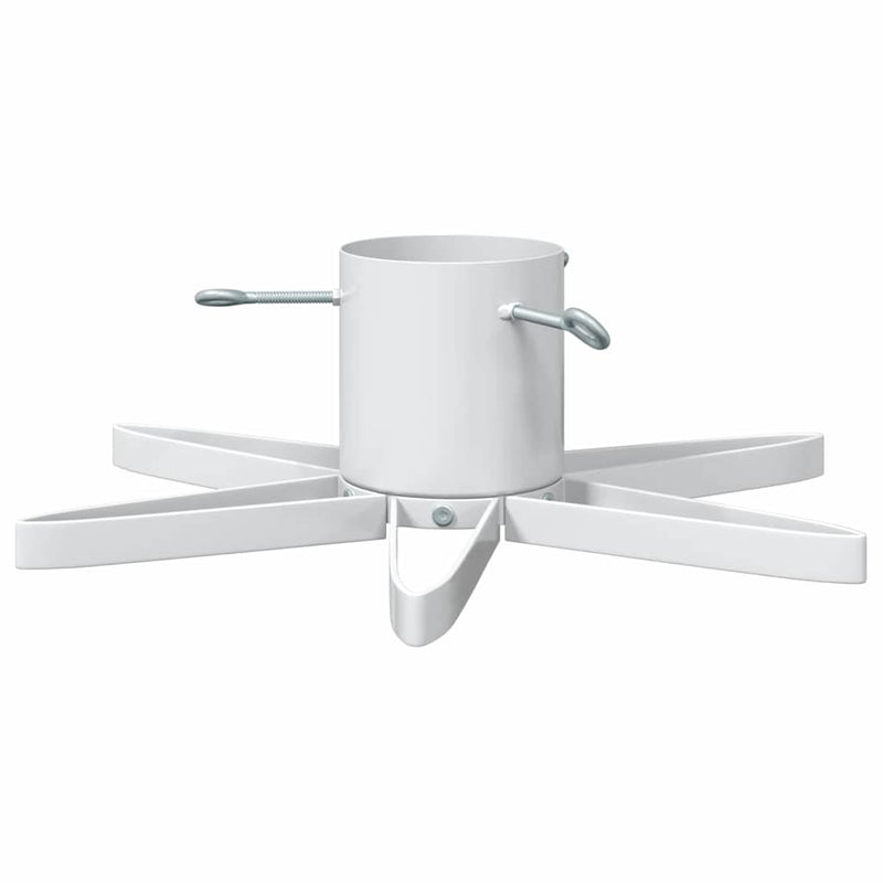 vidaXL Karácsonyfatalp 1.73 víztartállyal Fehér 49 x 49 x 15,5 cm Acél