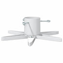 vidaXL Karácsonyfatalp 1.73 víztartállyal Fehér 49 x 49 x 15,5 cm Acél