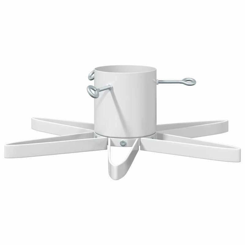 vidaXL Karácsonyfatalp 1.73 víztartállyal Fehér 49 x 49 x 15,5 cm Acél