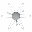 vidaXL Karácsonyfatalp 1.73 víztartállyal Fehér 49 x 49 x 15,5 cm Acél