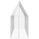 vidaXL Csirkeketrec 2 pcs Ezüst 600 x 100 x 210 cm Horganyzott acél