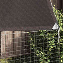 vidaXL Csirkeketrec 2 pcs Ezüst 600 x 100 x 210 cm Horganyzott acél