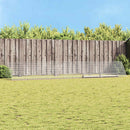 vidaXL Csirkeketrec Ezüst 650 x 100 x 85 cm Horganyzott acél