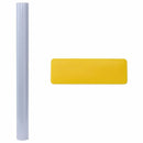 vidaXL Statikus Ablakfólia Matt szürke 60 x 500 cm PVC