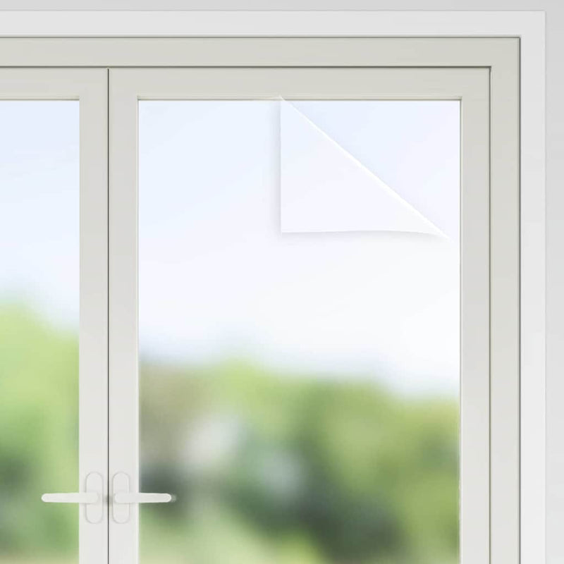 vidaXL Statikus Ablakfólia Matt szürke 60 x 500 cm PVC