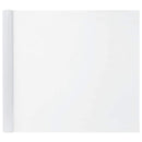 vidaXL Statikus Ablakfólia Matt fehér 45 x 500 cm PVC